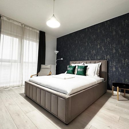 Ferienwohnung Smart Living Plaza Bukarest Exterior foto